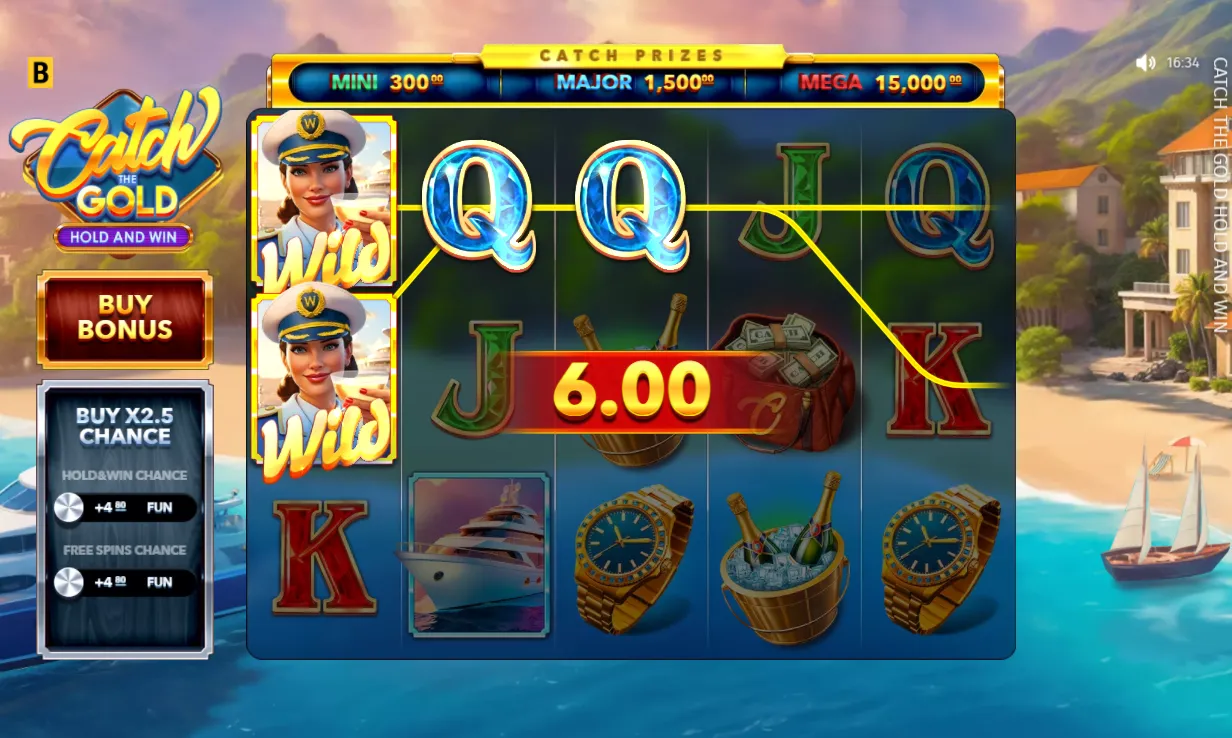 Catch The Gold Hold And Win